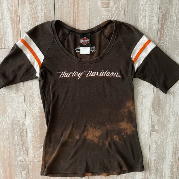 Harley-Davidson Tops - Harley Davidson tie dye vintage retro shirt